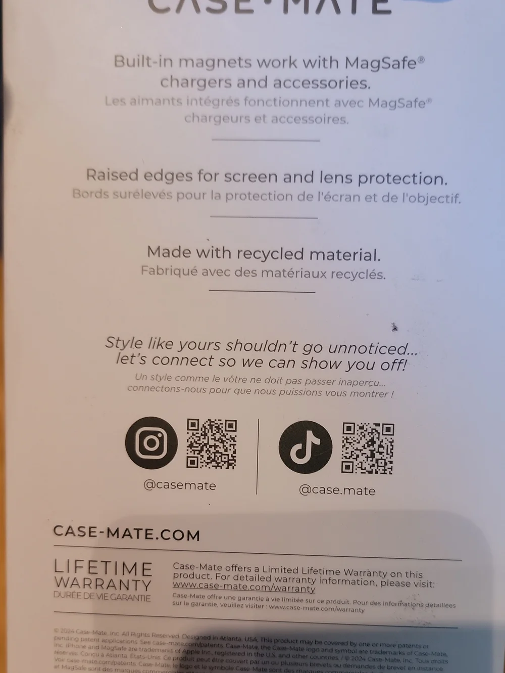 case-mate protect personalize